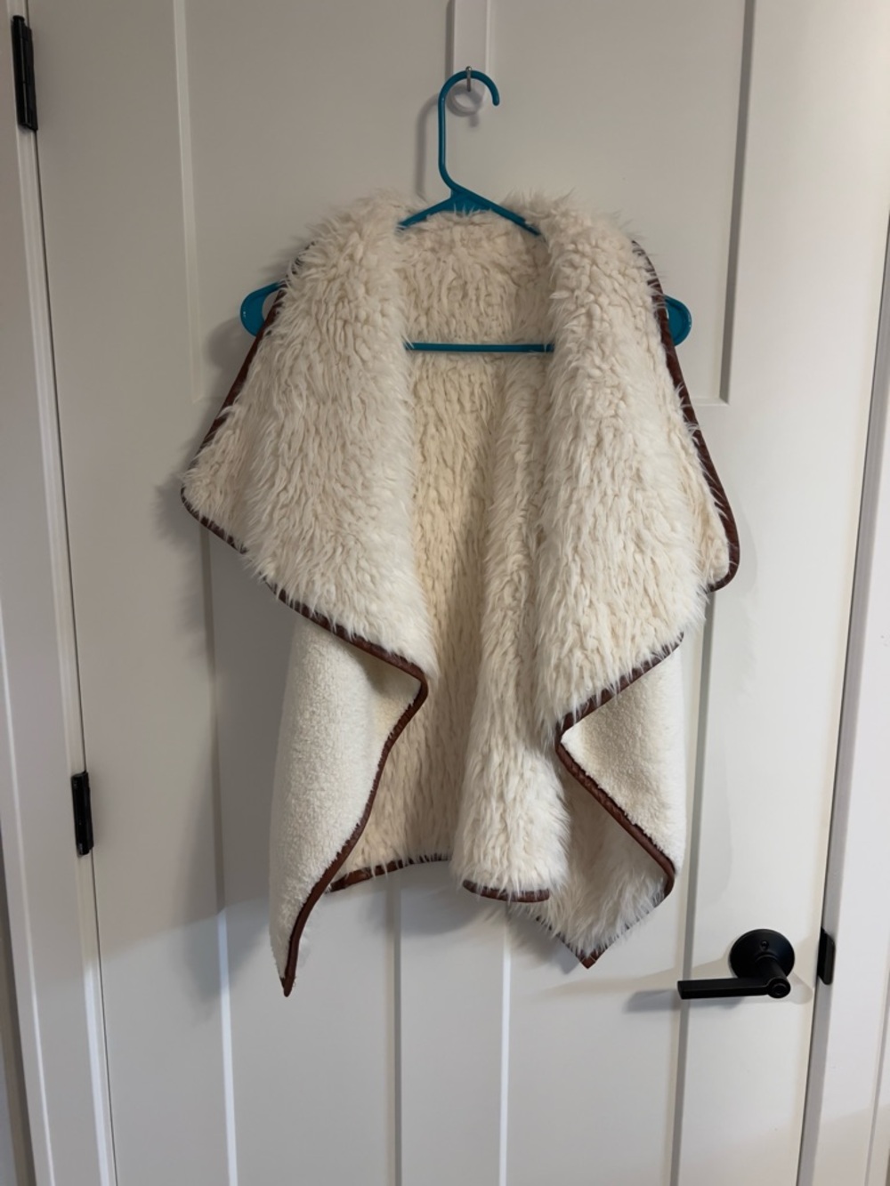 Simply Southern Love Tree Faux Fur Vest